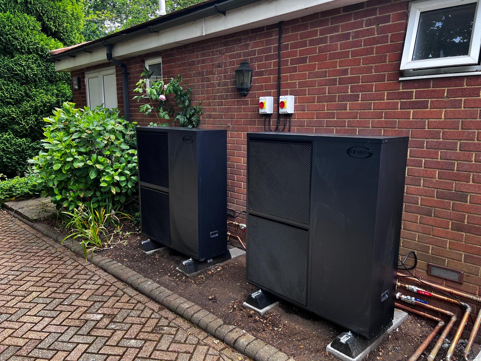 Residential Air Source Heat Pump installation by NCS